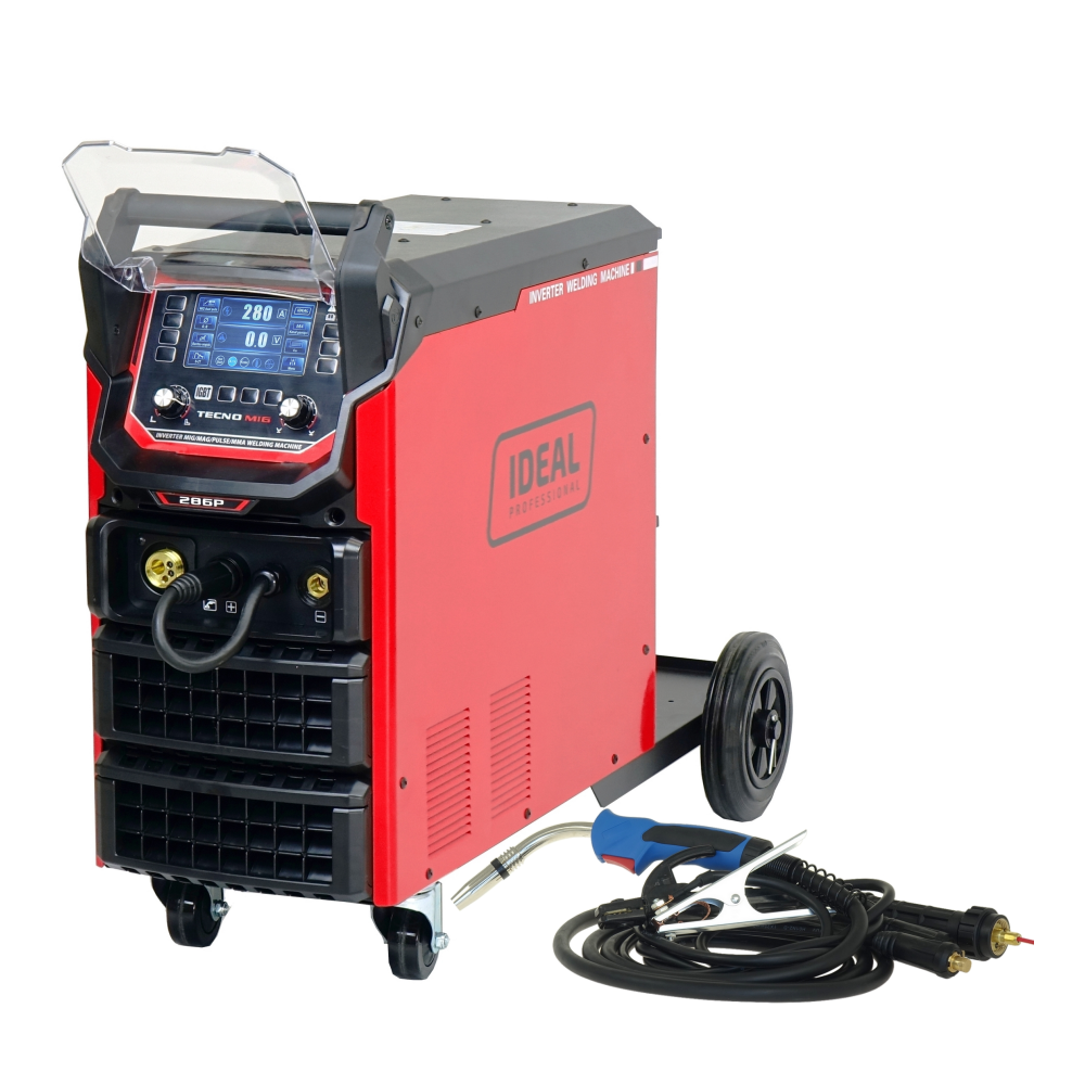Spawarka Ideal Tecnomig 286 Pulse Synergic LCD - zestaw - TMIG286PLCD-G - Ideal - 5