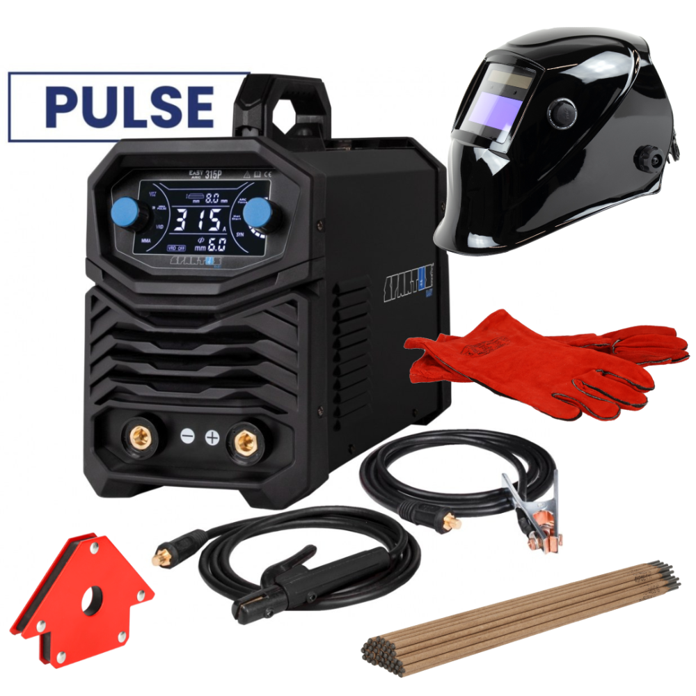 Spawarka Spartus EasyARC 315P Pulse - zestaw - EASYARC315P-PAK-G - Spartus - 1