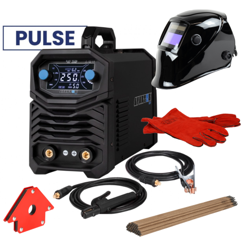 Spawarka Spartus EasyARC 250P Pulse - zestaw - EASYARC250P-PAK-G - Spartus - 1