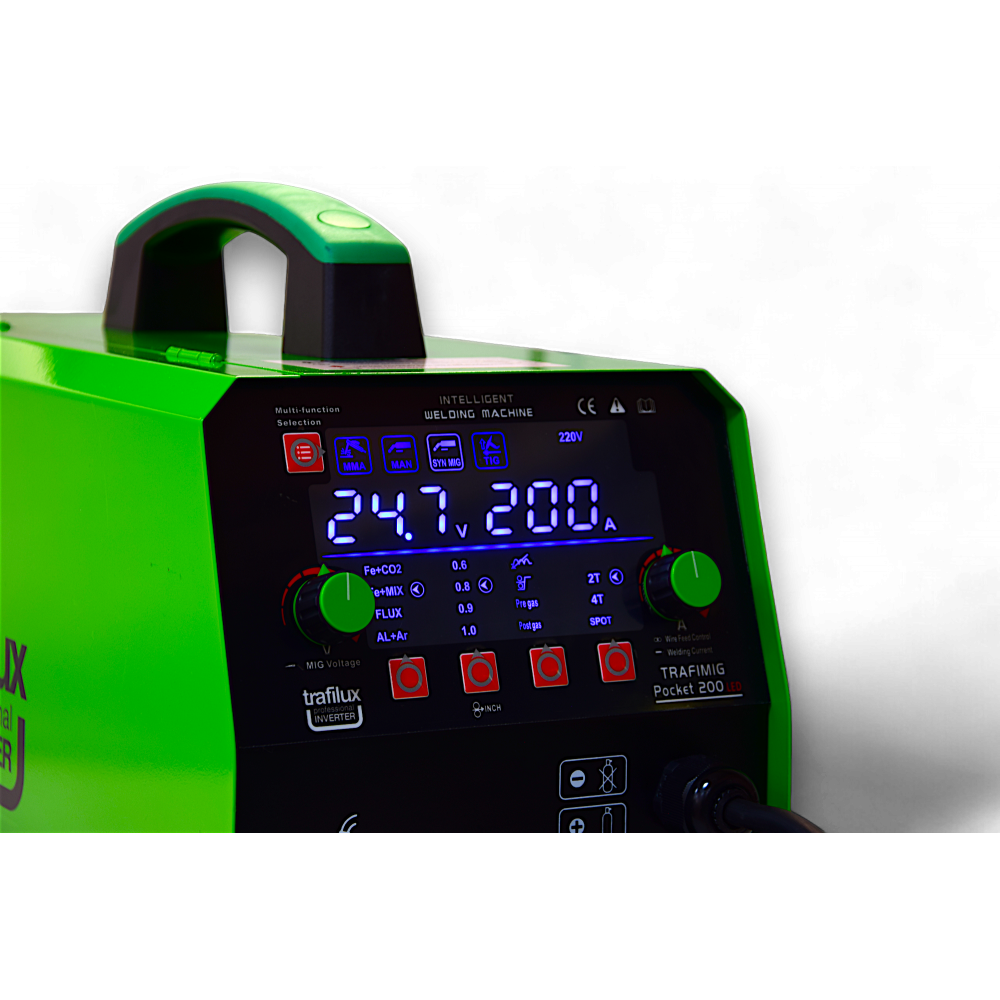 Spawarka Trafilux Trafimig Pocket 200 LED Synergia - zestaw - 5904044980456-G - Trafilux - 16