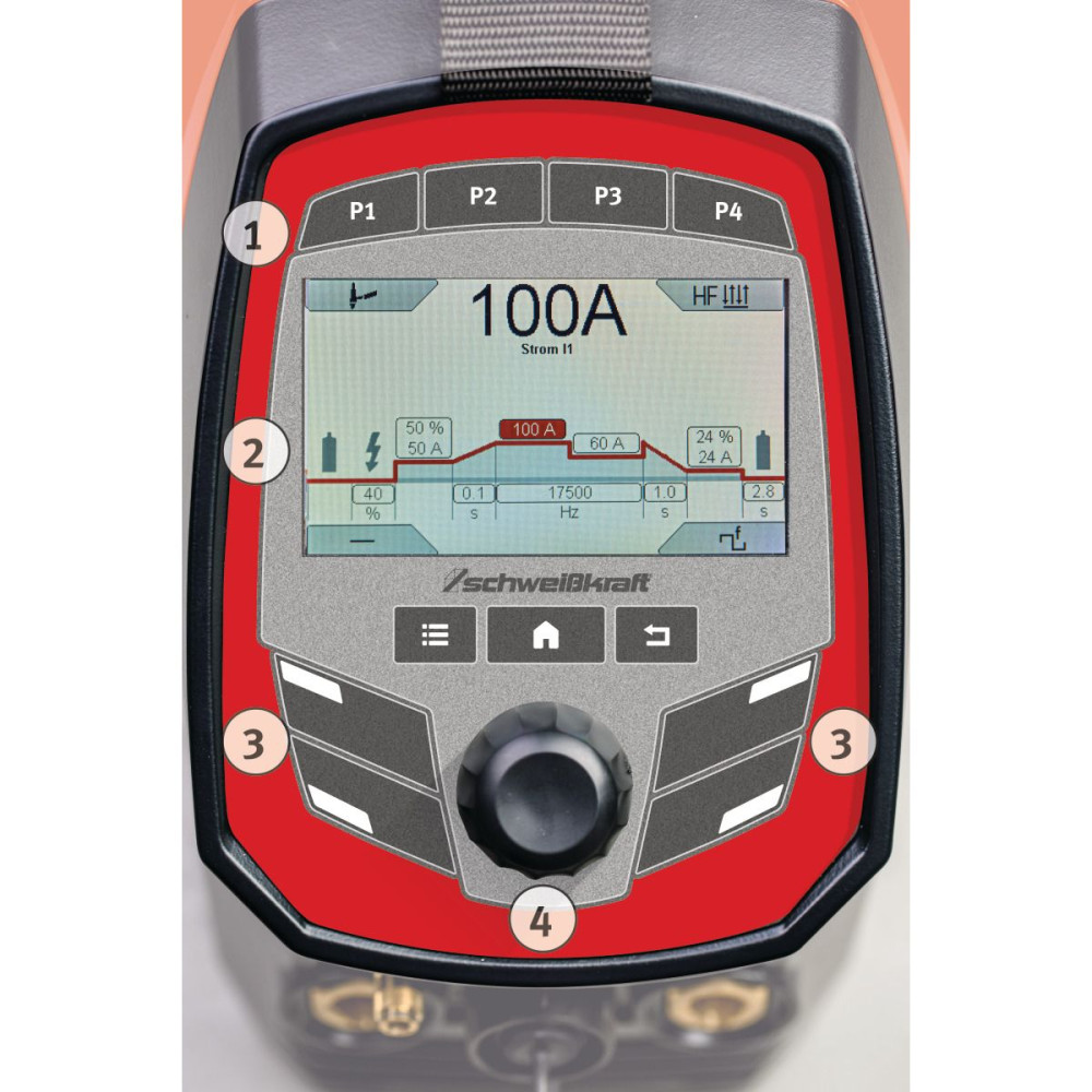 Spawarka Schweisskraft High-TIG Plus 230 AC/DC - źródło - 1084231-G - Schweisskraft - 3