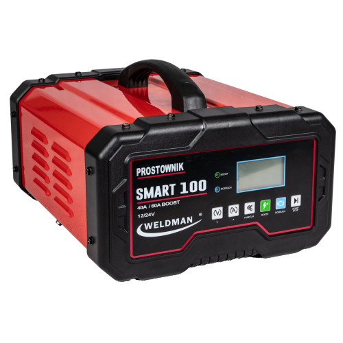 Prostownik z rozruchem Weldman Smart 100 - 104 531 - Weldman - 1 2