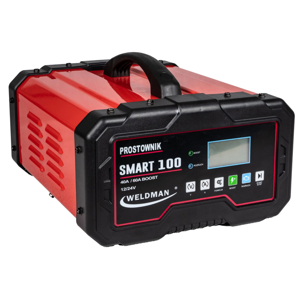 Prostownik z rozruchem Weldman Smart 100 - 104 531 - Weldman - 2
