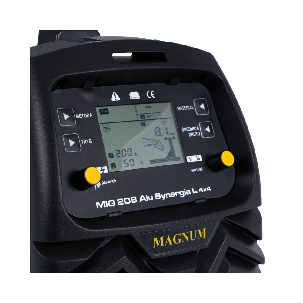 Spawarka Magnum MIG 208 Alu Synergia L 4x4 - zestaw - U MI 208ALU 4X4-G - Magnum - 9