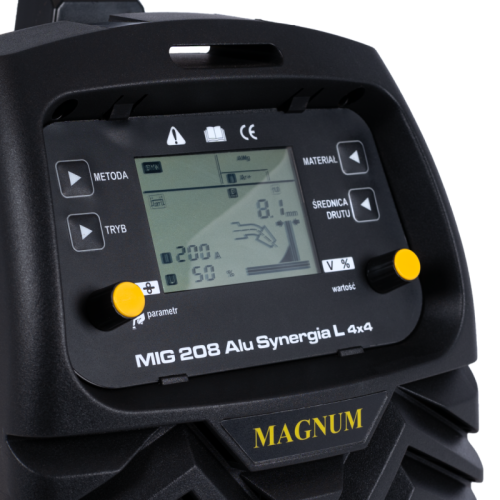 Spawarka Magnum MIG 208 Alu Synergia L 4x4 - zestaw - U MI 208ALU 4X4-G - Magnum - 9