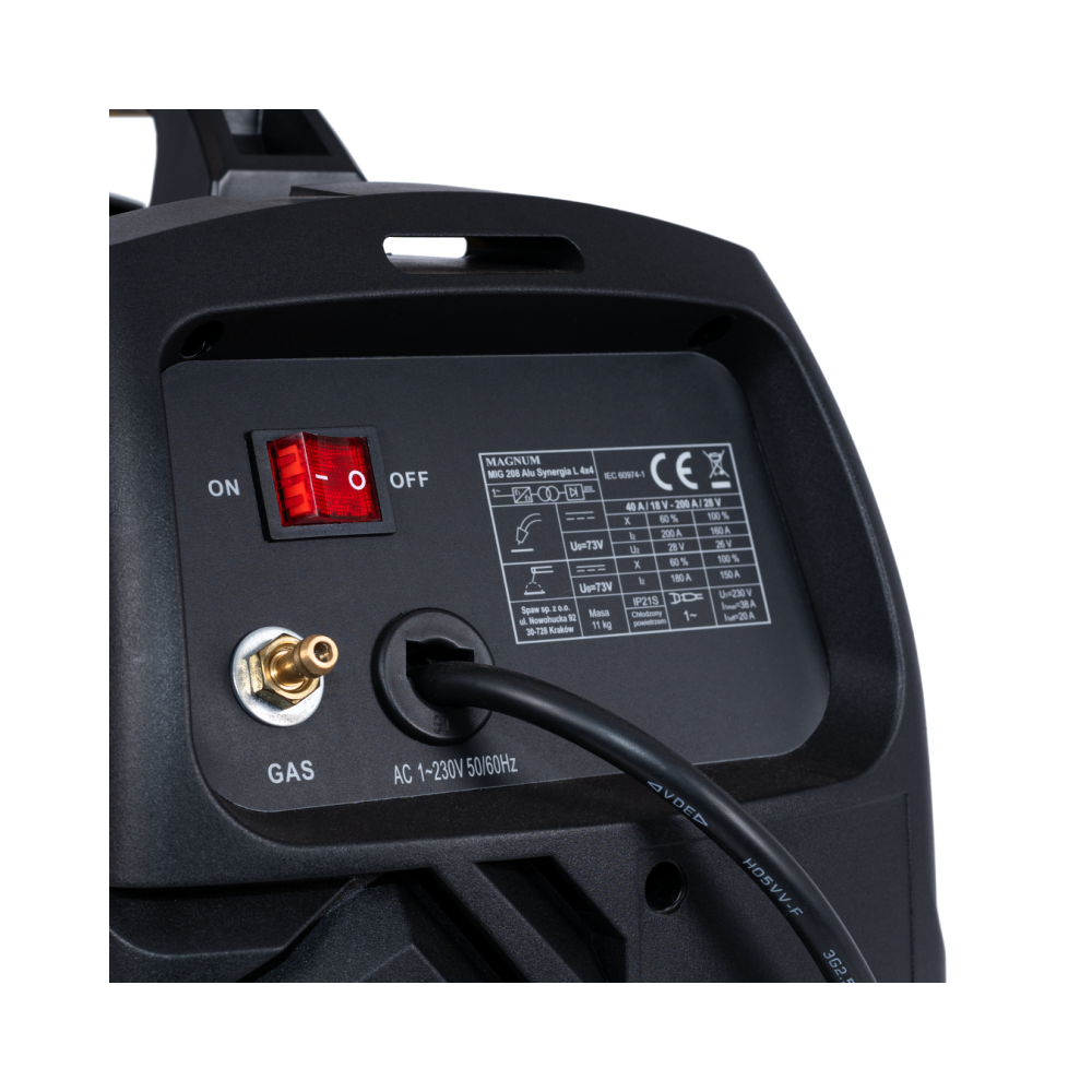 Spawarka Magnum MIG 208 Alu Synergia L 4x4 - zestaw - U MI 208ALU 4X4-G - Magnum - 18