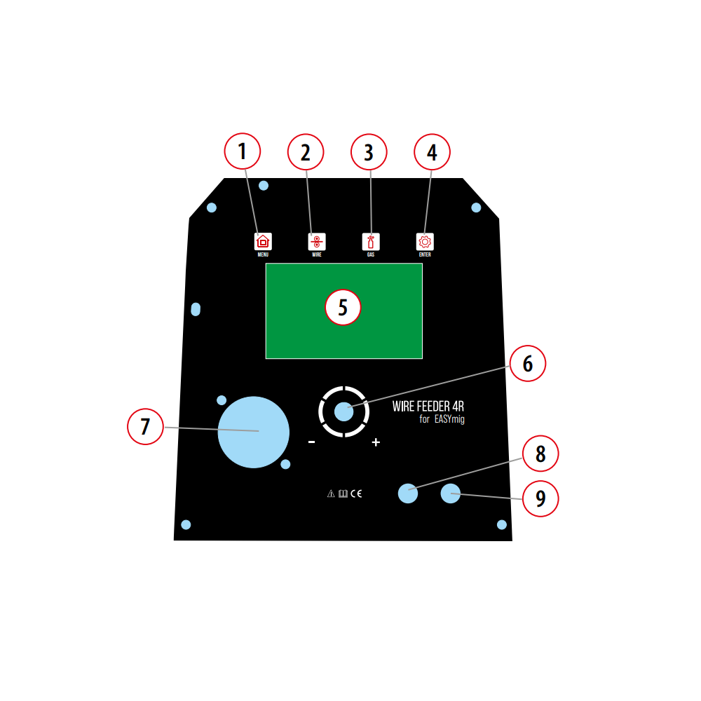 Spawarka Spartus EasyMIG 500 Dual Pulse - zestaw - EASYMIG500DP-PAK-51-3-G - Spartus - 5