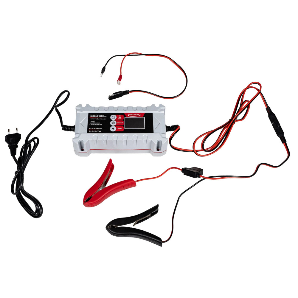 Inteligentny prostownik Weldman Charge 80 LCD - 104 508 - Weldman - 2