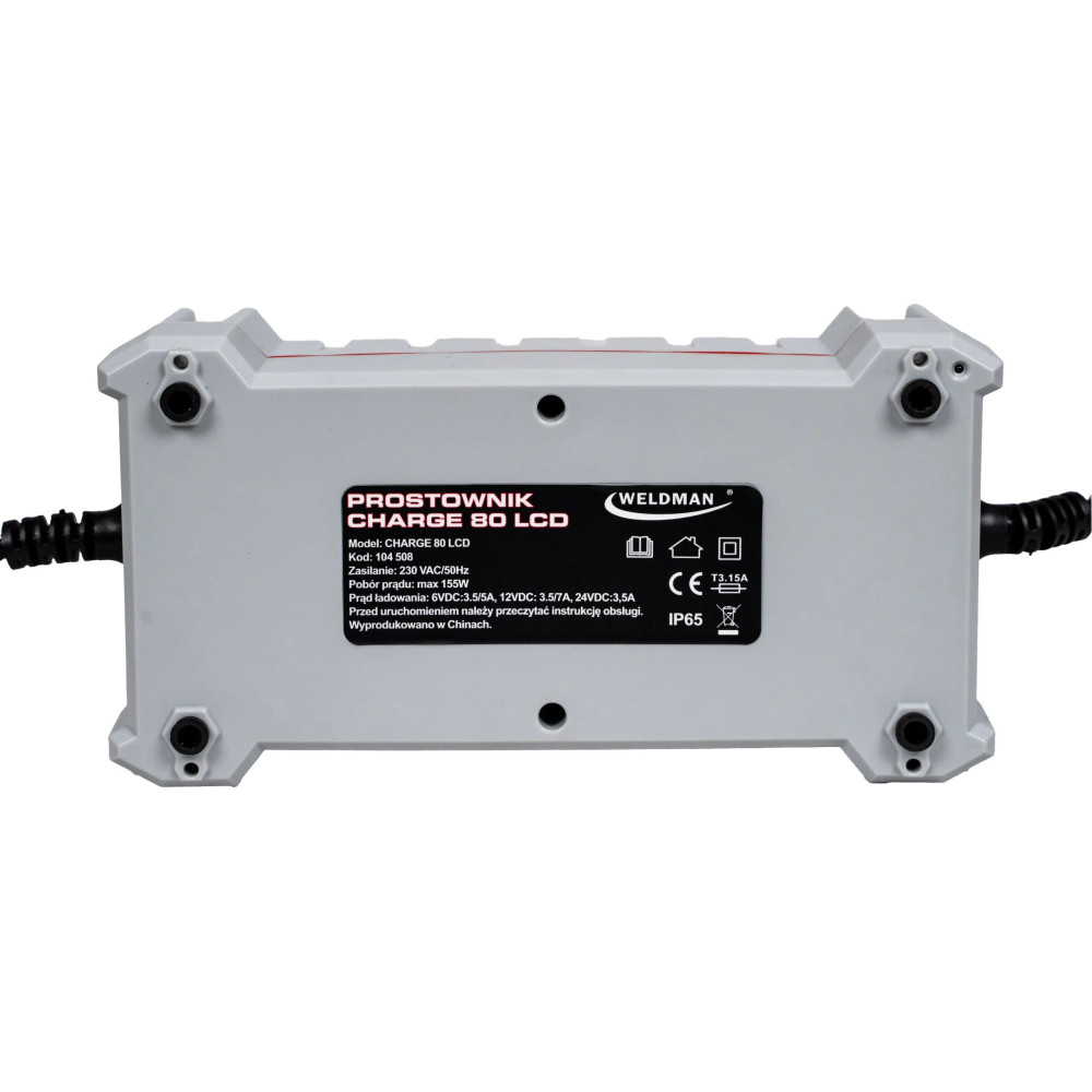 Inteligentny prostownik Weldman Charge 80 LCD - 104 508 - Weldman - 7