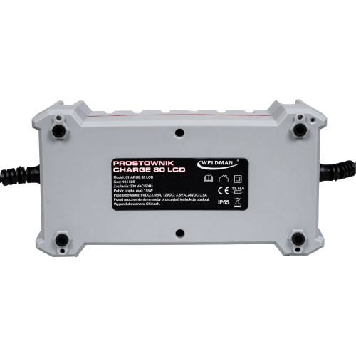 Inteligentny prostownik Weldman Charge 80 LCD - 104 508 - Weldman - 7