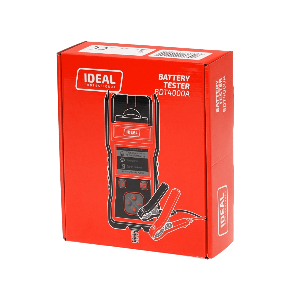 Tester akumulatorów Ideal BDT4000A (cyfrowy z drukarką) 6/12 V - BDT4000A - Ideal - 5