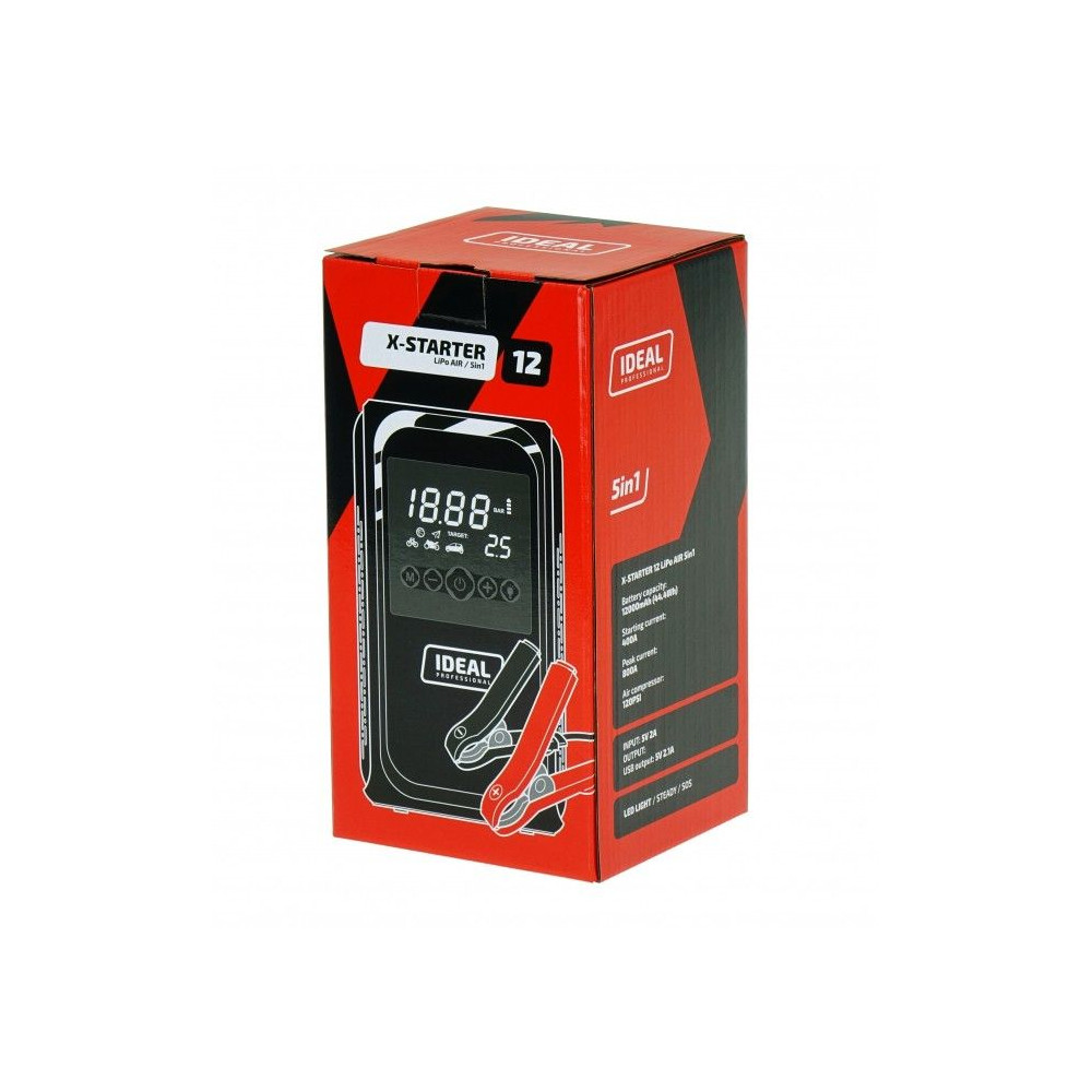 Urządzenie rozruchowe Ideal X-Starter 12 LiPo Air 5in1 - XSTARTER12AIR - Ideal - 8