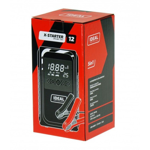 Urządzenie rozruchowe Ideal X-Starter 12 LiPo Air 5in1 - XSTARTER12AIR - Ideal - 8