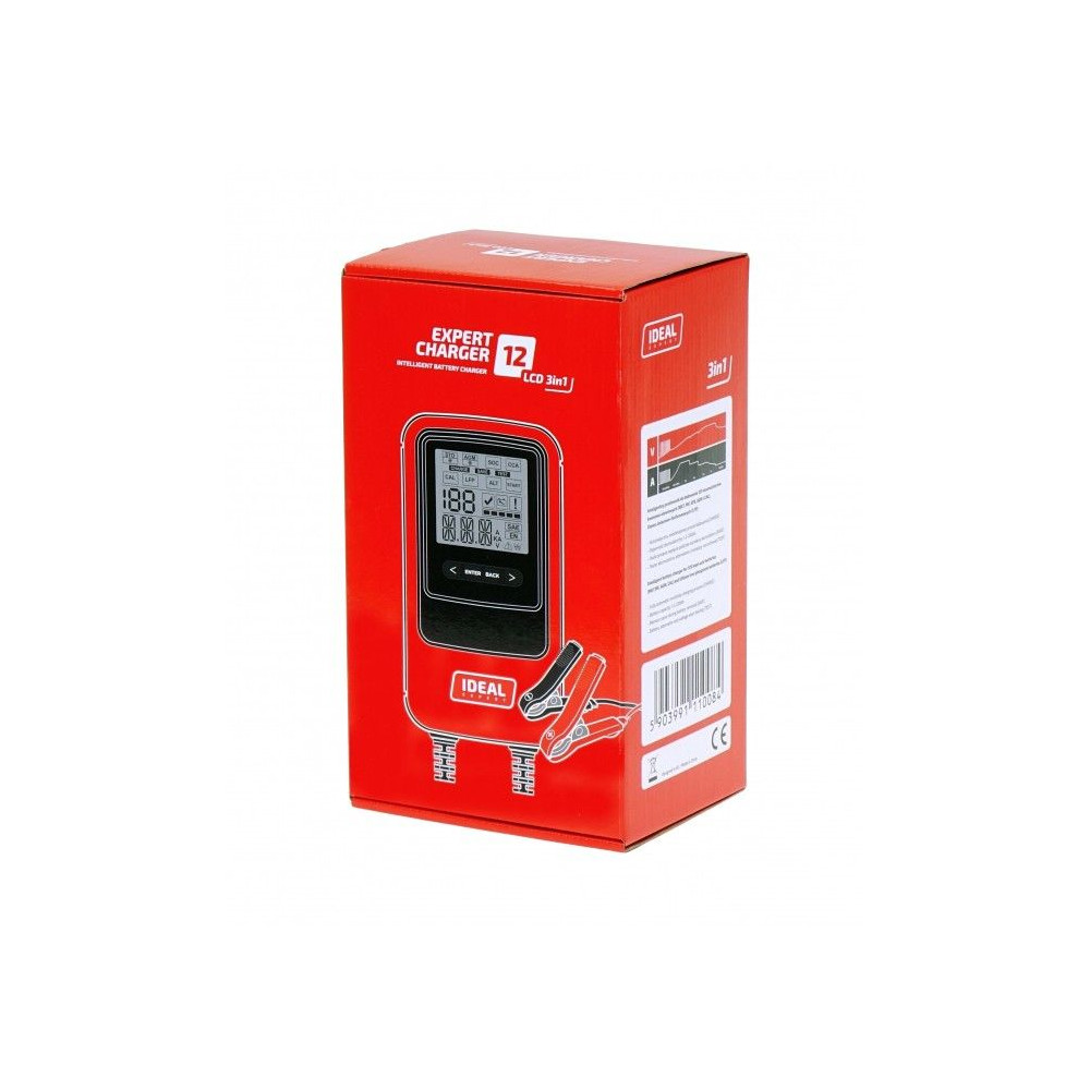 Prostownik Ideal Expert Charger 12 LCD 3in1 - EXCHARGE12LCD - Ideal - 4