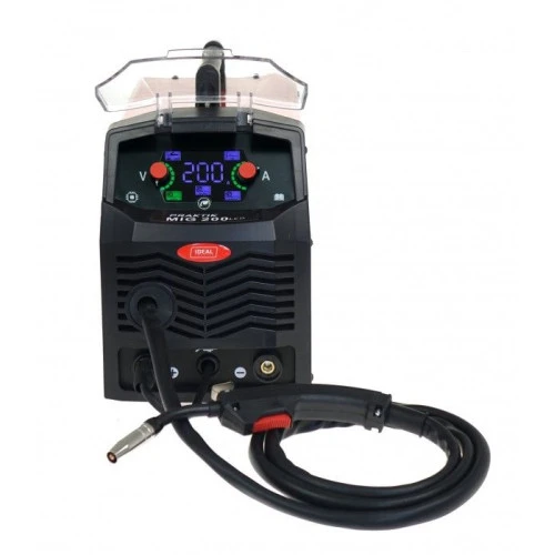 Spawarka Ideal Praktik MIG 200 Synergic LED - zestaw - PMIG200SLED-G - Ideal - 1 2