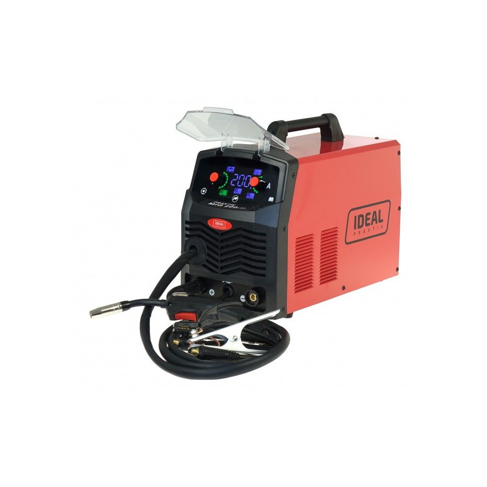 Spawarka Ideal Praktik MIG 200 Synergic LED - zestaw - PMIG200SLED-G - Ideal - 8