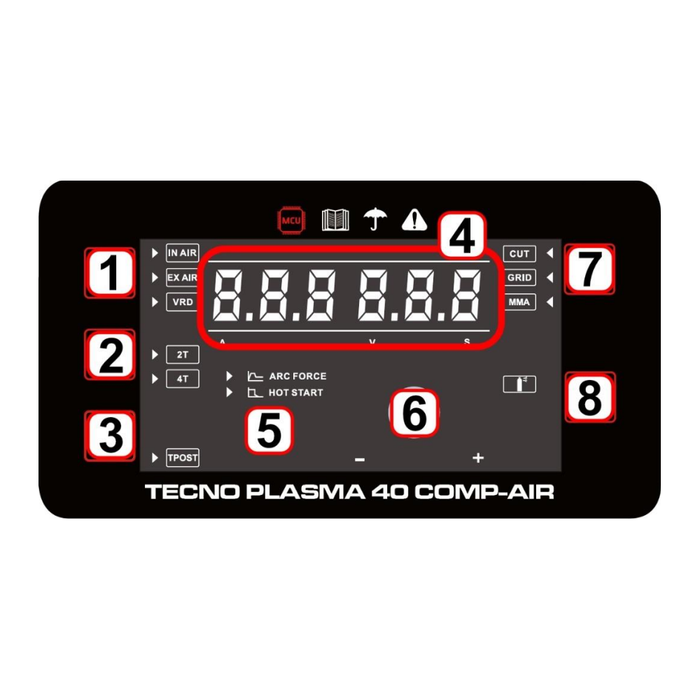 Przecinarka plazmowa Ideal TecnoPlasma 40 Comp-Air - TPLASMA40CAIR - Ideal - 4