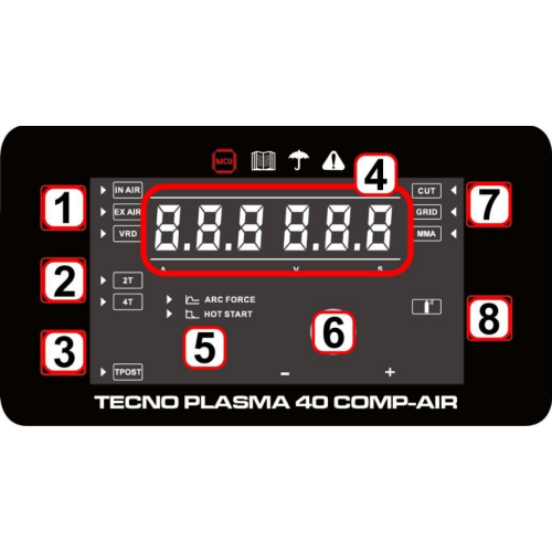 Przecinarka plazmowa Ideal TecnoPlasma 40 Comp-Air - TPLASMA40CAIR - Ideal - 4