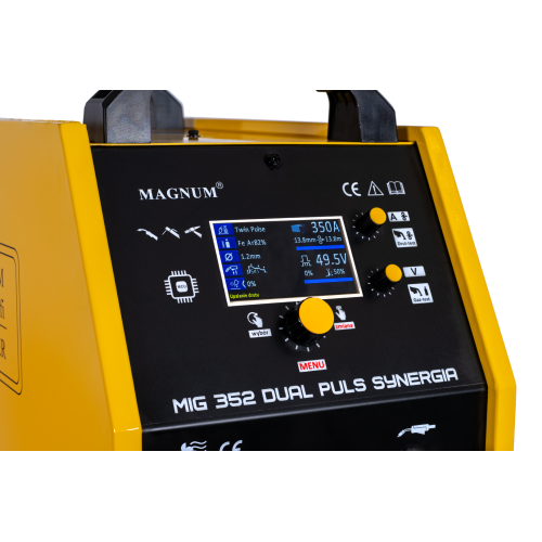 Spawarka Magnum MIG 352 Dual Puls Synergia - zestaw - U MI 352 DP SYN-G - Magnum - 4