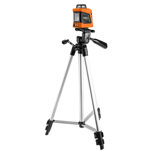 Laser krzyżowy płaszczyznowy 15 m 360° + statyw Neo Tools - zestaw - 75-102 - NEO Tools - 1