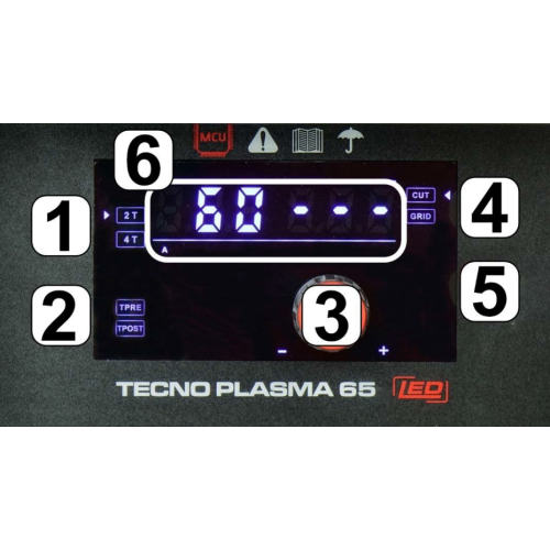 Przecinarka plazmowa Ideal TecnoPlasma 65 LED - TPLASMA65LED - Ideal - 5