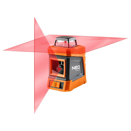 Laser krzyżowy płaszczyznowy 15 m 360° + statyw Neo Tools - zestaw - 75-102 - NEO Tools - 1 2