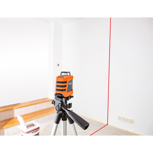 Laser krzyżowy płaszczyznowy 15 m 360° + statyw Neo Tools - zestaw - 75-102 - NEO Tools - 5