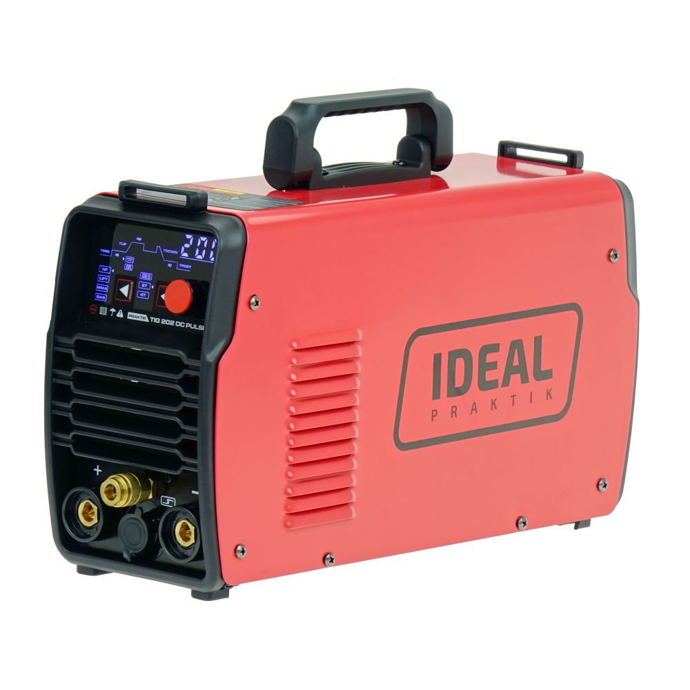 Spawarka Ideal Praktik TIG 202 DC Pulse LED - zestaw - PTIG202PLED-G - Ideal - 9
