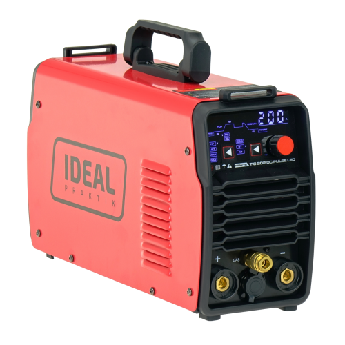 Spawarka Ideal Praktik TIG 202 DC Pulse LED - zestaw - PTIG202PLED-G - Ideal - 8