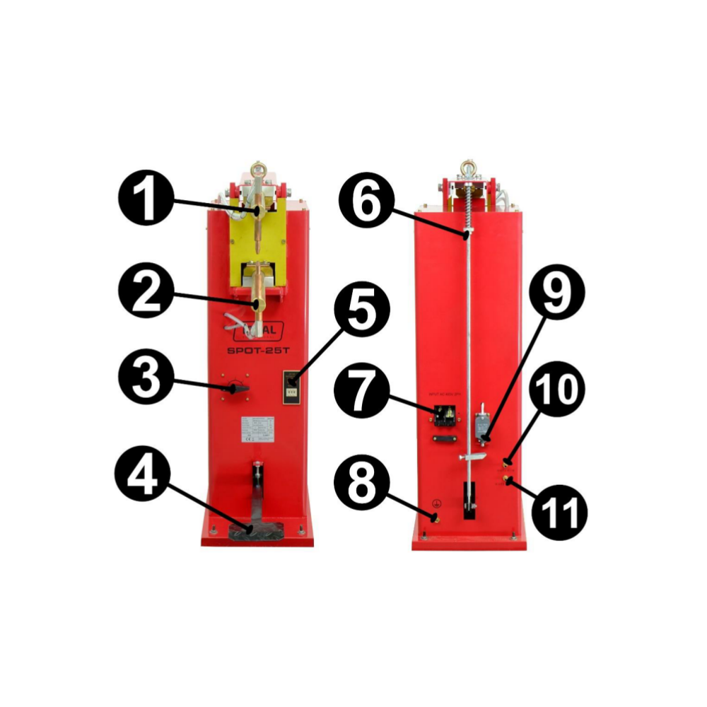 Zgrzewarka do blach Ideal SPOT-25T - SPOT-25T - Ideal - 4