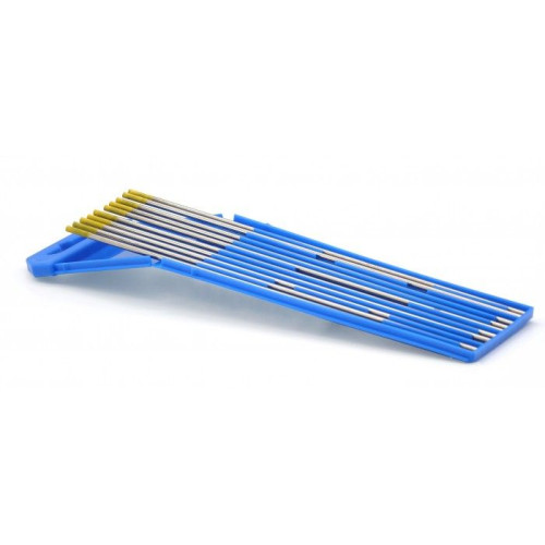 Elektrody wolframowe WT10 żółte 2,4 x 175 mm / opak. 10 szt. / Ideal - WT10/2,4_px10 - Ideal - 1