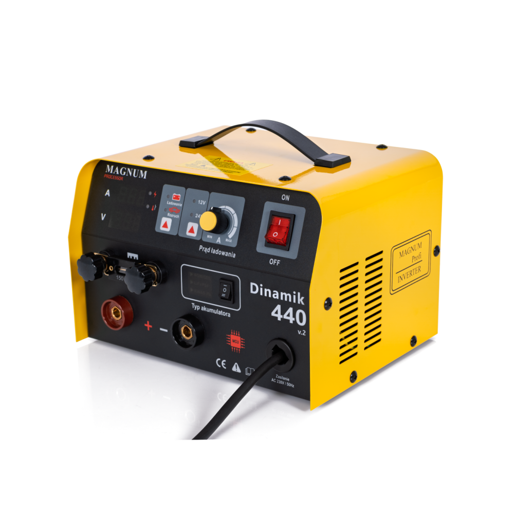 Prostownik z rozruchem Magnum Dinamik 440 v2 - U ŁR INV-440 V2 - Magnum - 4