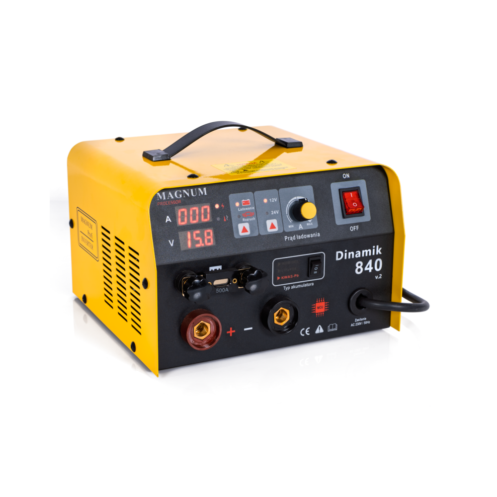 Prostownik z rozruchem Magnum Dinamik 840 v2 - U ŁR INV-840 V2 - Magnum - 2