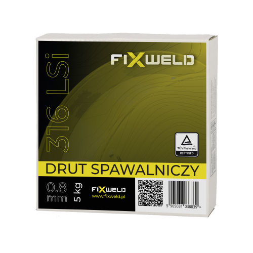 Drut spawalniczy MIG Fixweld 316 LSi fi 0,8 mm / 5 kg - FIX-MIG-316-08-5 - FIXWELD - 6
