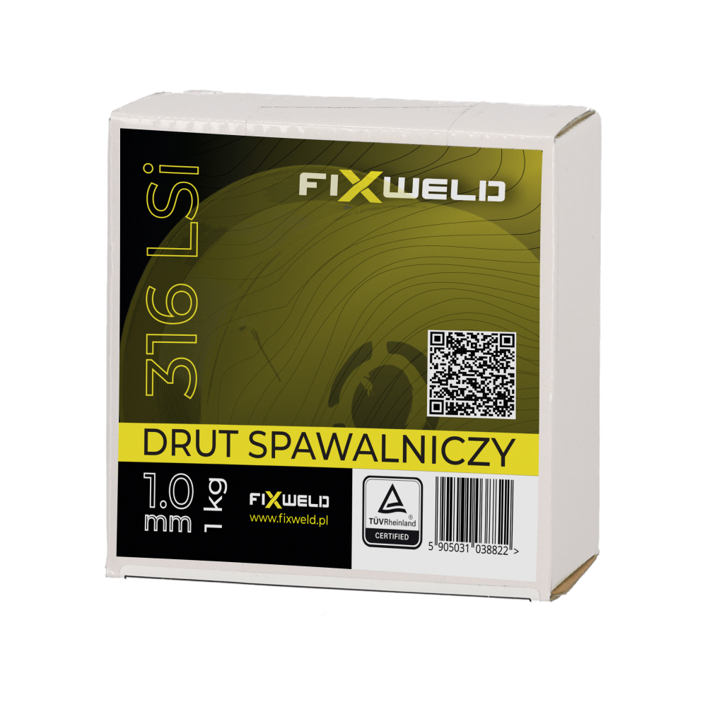 Drut spawalniczy MIG Fixweld 316 LSi fi 1,0 mm / 1 kg - FIX-MIG-316-10-1 - FIXWELD - 6