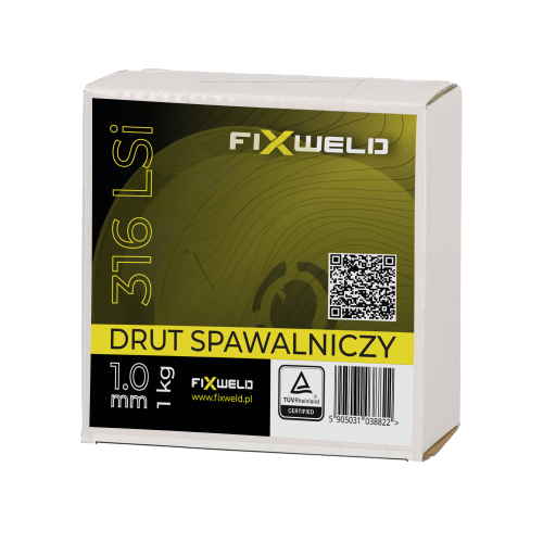 Drut spawalniczy MIG Fixweld 316 LSi fi 1,0 mm / 1 kg - FIX-MIG-316-10-1 - FIXWELD - 6