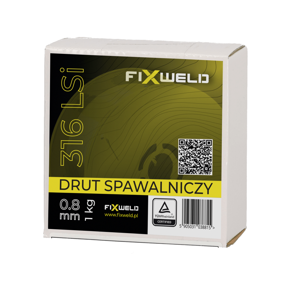 Drut spawalniczy MIG Fixweld 316 LSi fi 0,8 mm / 1 kg - FIX-MIG-316-08-1 - FIXWELD - 6
