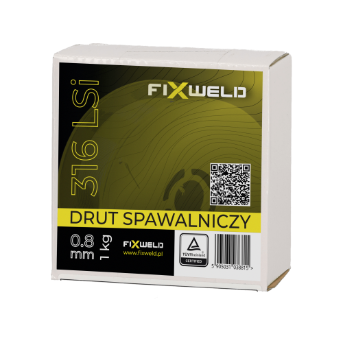 Drut spawalniczy MIG Fixweld 316 LSi fi 0,8 mm / 1 kg - FIX-MIG-316-08-1 - FIXWELD - 6
