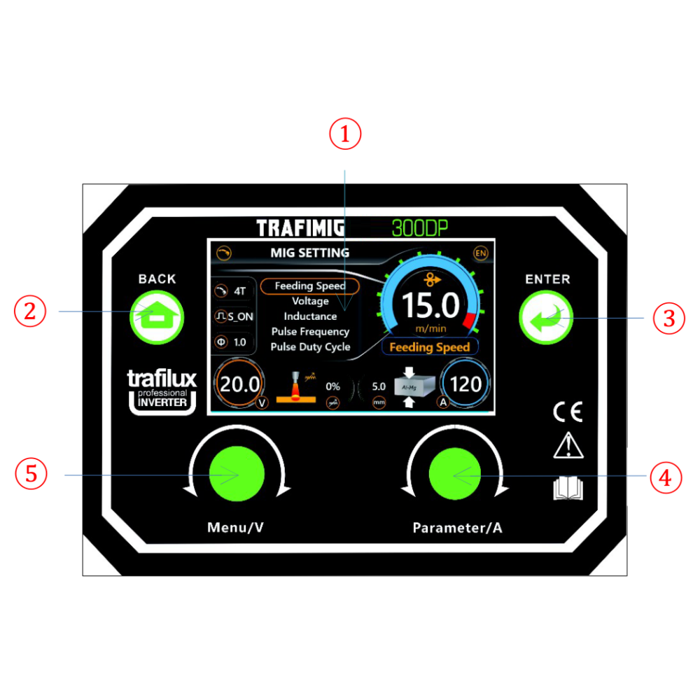 Spawarka Trafilux Trafimig Compact 300 Dual Puls LCD - zestaw - 5904044980432-G - Trafilux - 5