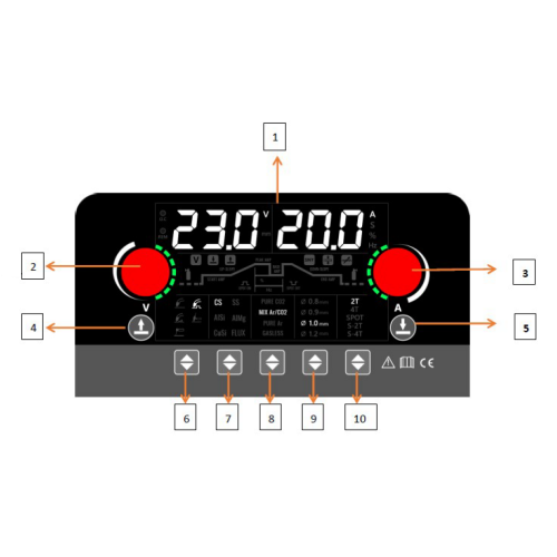 Spawarka Trafilux Trafimig Easy 210 Dual Puls - zestaw - 5904044980050-G - Trafilux - 4