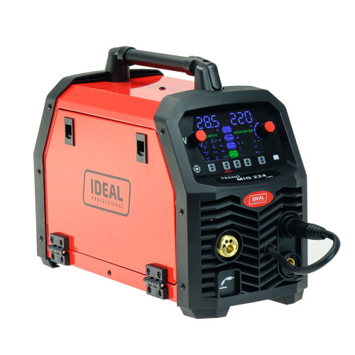 Spawarka Ideal Tecnomig 224 Synergic Led 4x4 - zestaw - TMIG224LED-G - Ideal - 8