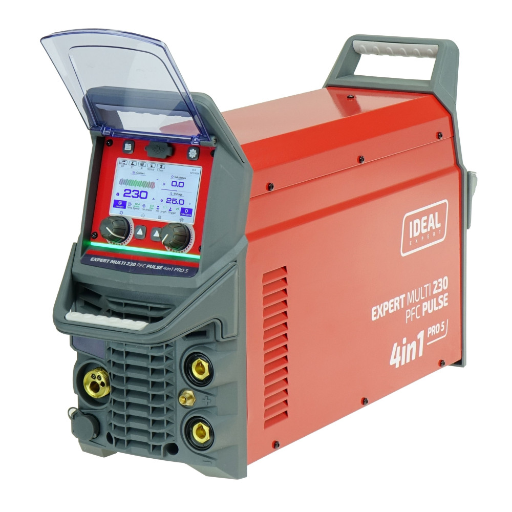 Spawarka Ideal Expert Multi 230 PFC Pulse 4in1 Pro5 - zestaw - EXMULTI230V2-G - Ideal - 17