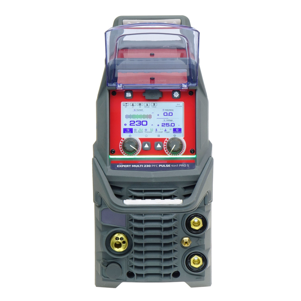 Spawarka Ideal Expert Multi 230 PFC Pulse 4in1 Pro5 - zestaw - EXMULTI230V2-G - Ideal - 9
