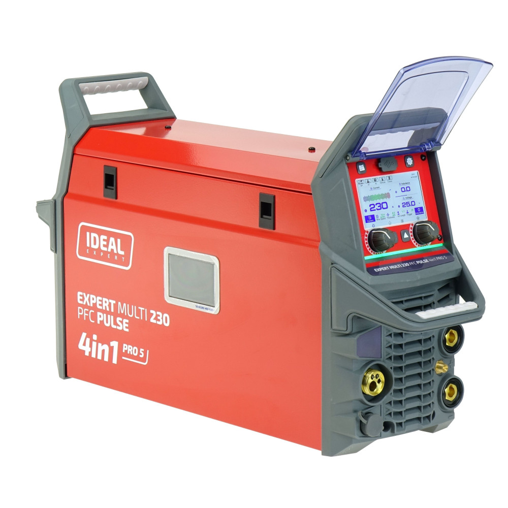 Spawarka Ideal Expert Multi 230 PFC Pulse 4in1 Pro5 - zestaw - EXMULTI230V2-G - Ideal - 14