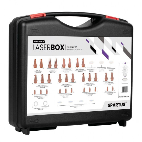 Zestaw części do spawania laserowego drutem pojedynczym Spartus LaserBOX - SPBOX7-LASER-10 - Spartus - 1 2