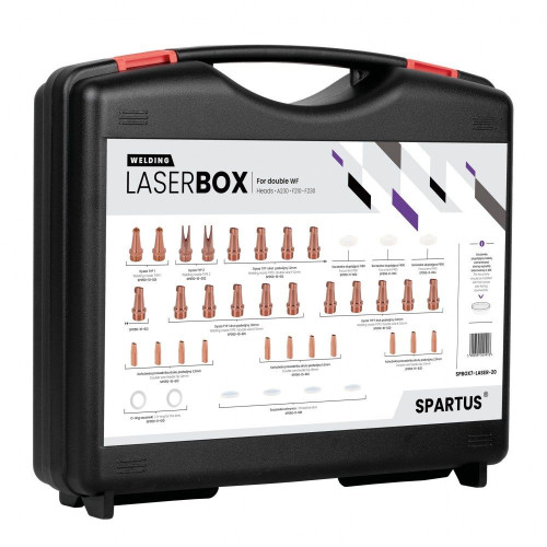 Zestaw części do spawania laserowego drutem podwójnym Spartus LaserBOX - SPBOX7-LASER-20 - Spartus - 1 2