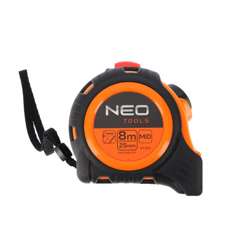 Miara zwijana stalowa 8 m AutoStop Neo Tools - 67-208 - NEO Tools - 1