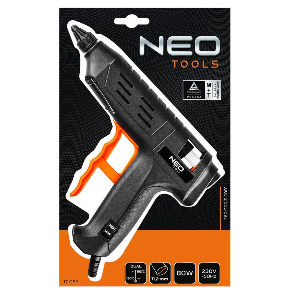 Pistolet klejowy 80 W / 11 mm Neo Tools - 17-082 - NEO Tools - 2