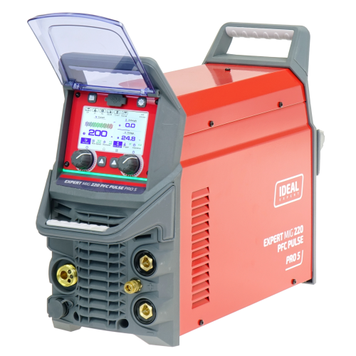 Spawarka Ideal Expert MIG 220 PFC Pulse Pro5 LCD - zestaw - EXMIG220P-G - Ideal - 10