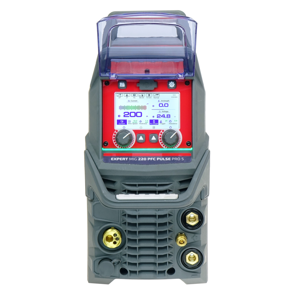 Spawarka Ideal Expert MIG 220 PFC Pulse Pro5 LCD - zestaw - EXMIG220P-G - Ideal - 3
